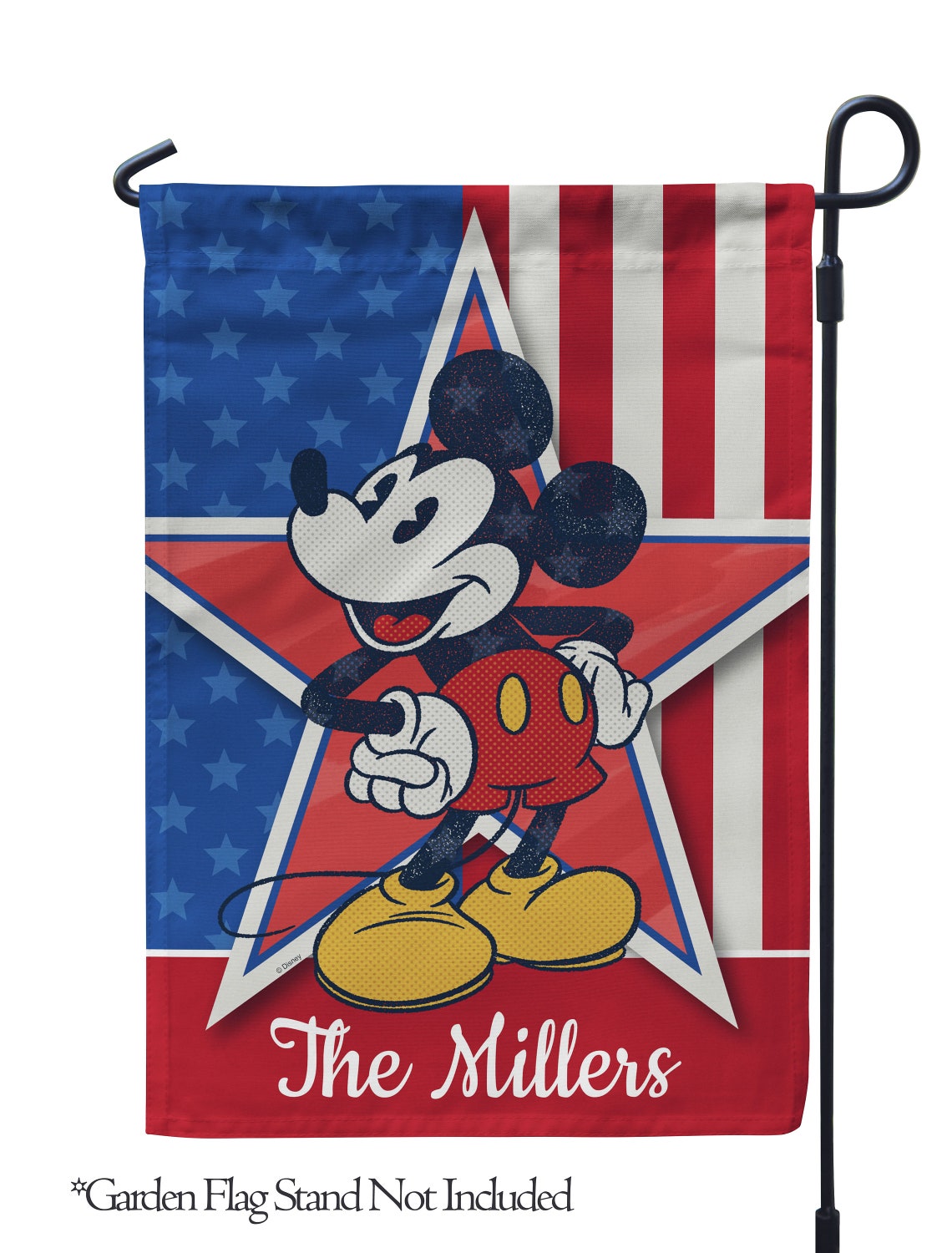 Personalized Disney Mickey Mouse Outdoor/Indoor Flag Etsy