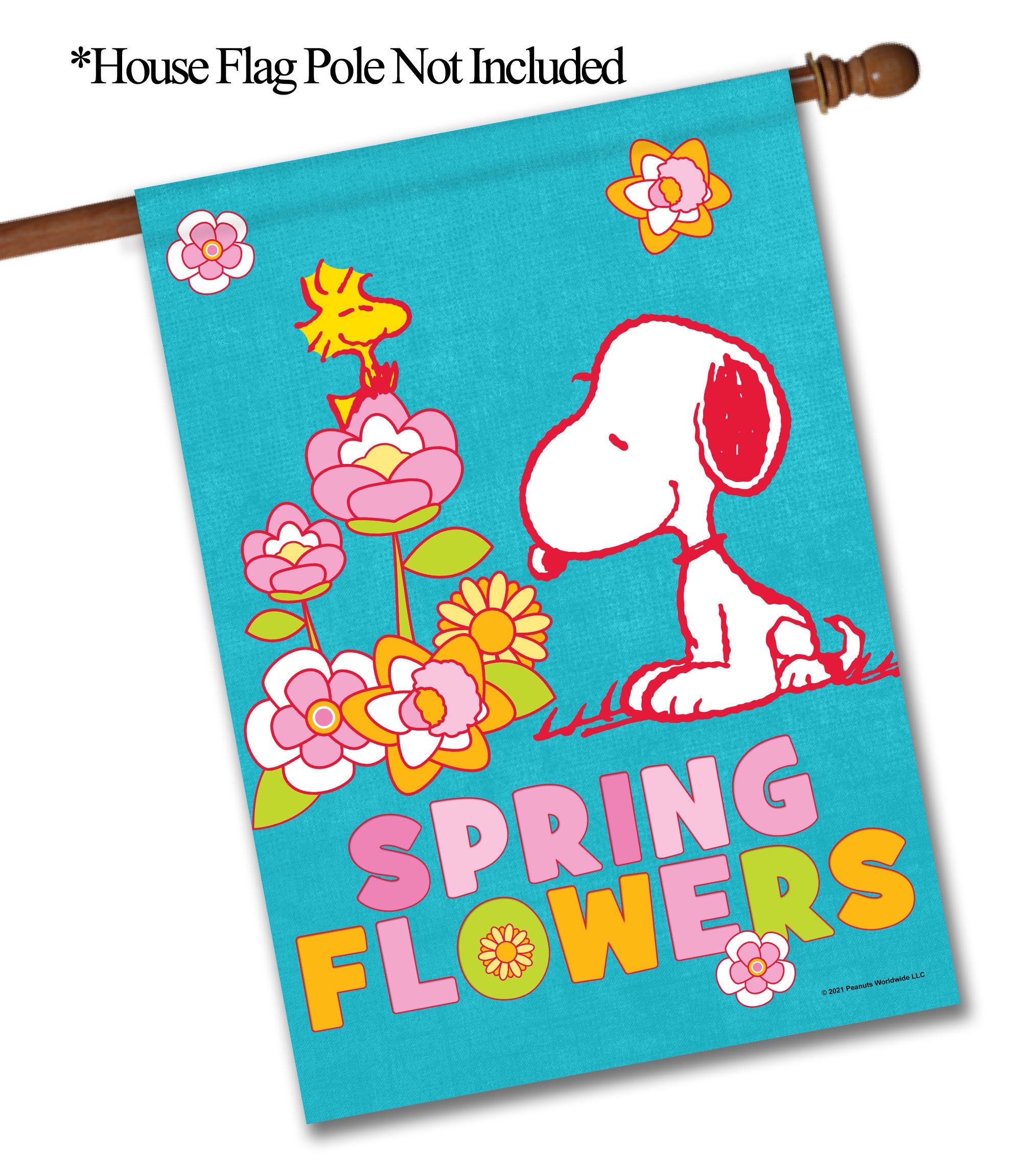 PEANUTS® PEANUTS® Spring Flowers Garden Flag 12.5 x Etsy