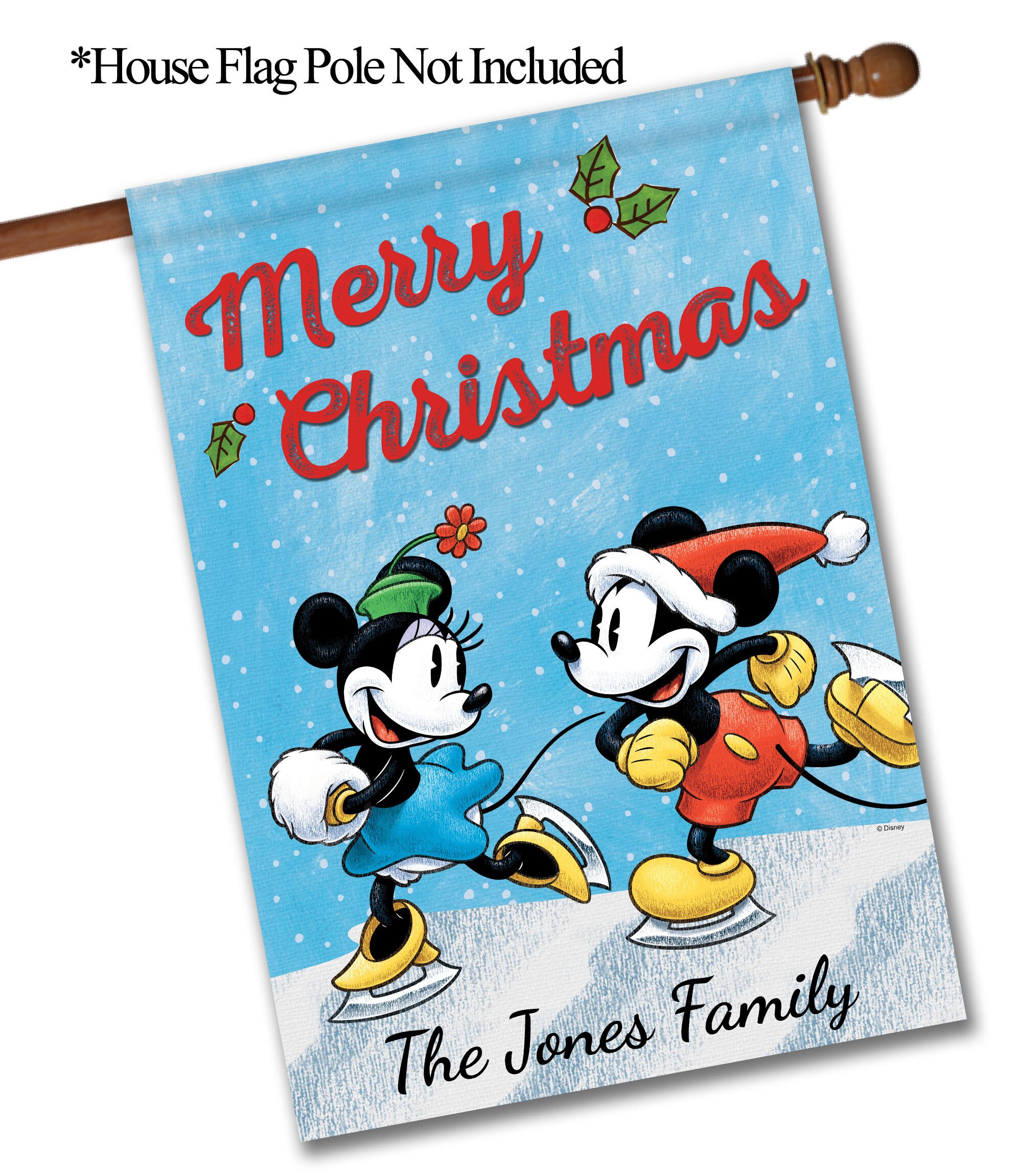 Disney Mickey and Minnie Mouse Flag Outdoor/Indoor Flag | Etsy