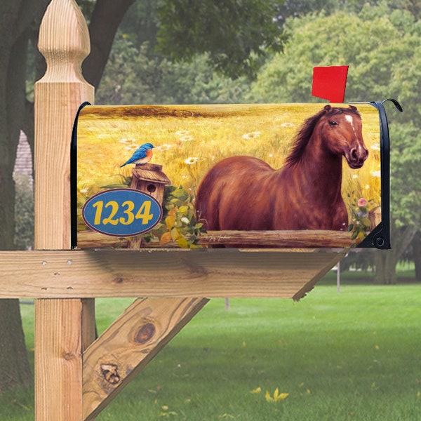 Horse Mailbox Covers Etsy