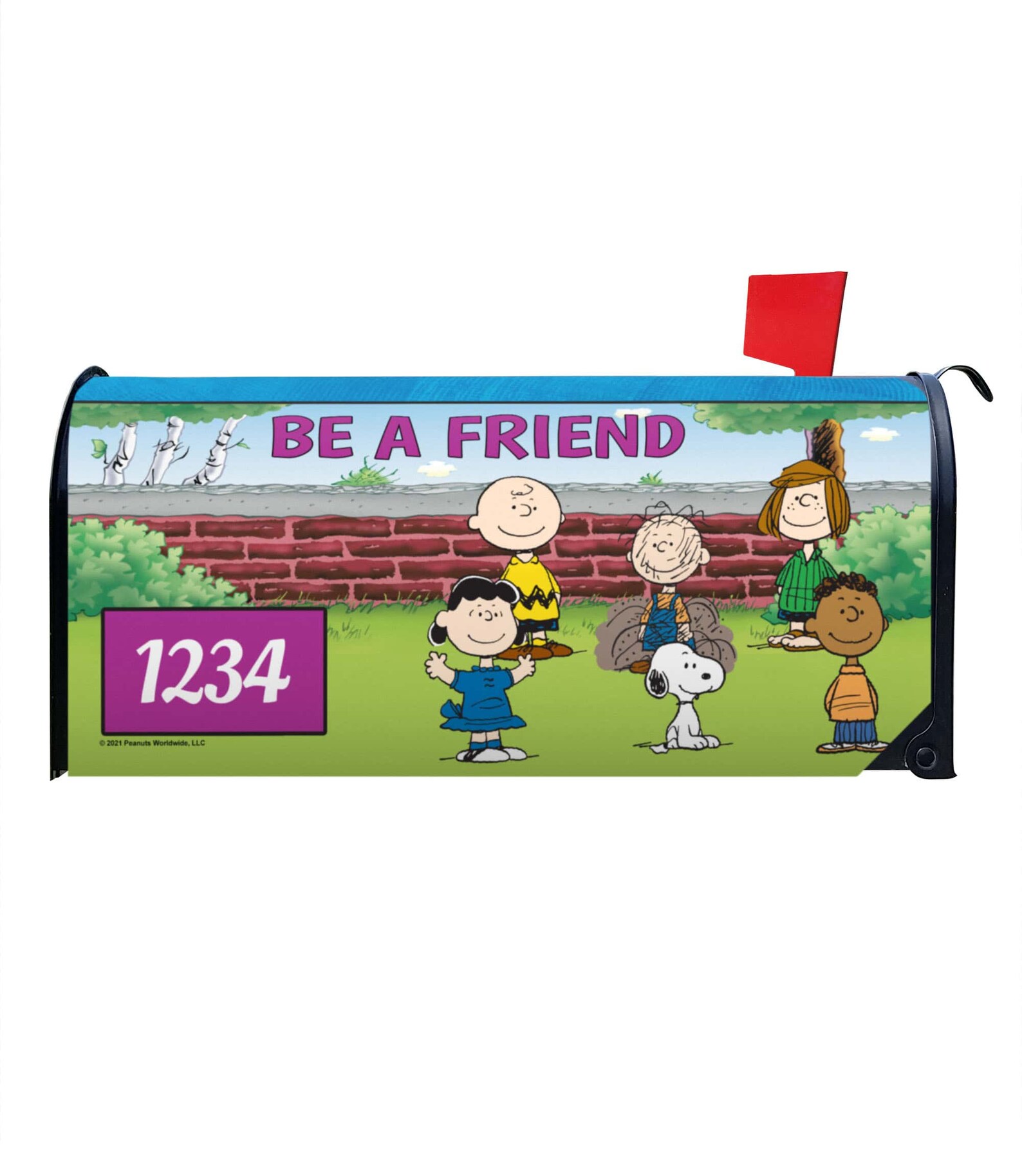 Mailbox Cover PEANUTS® PEANUTS® Be A Friend Etsy