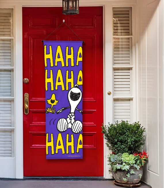 PEANUTS® Laugh It up Snoopy and Woodstock - Front Door Banner – 15 
