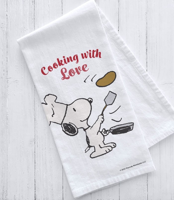 PEANUTS® Merry Christmas Charlie Brown – Kitchen Tea Towel