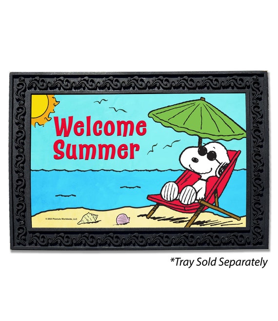 PEANUTS® Summer Beach Vibes Doormat - 18