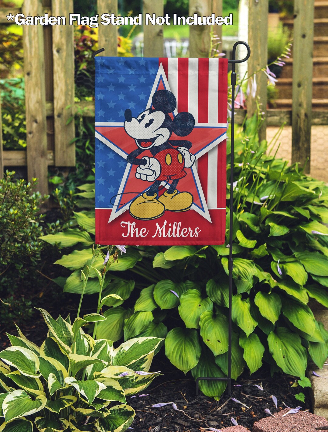 Personalized Disney Mickey Mouse, Outdoor/indoor Flag, Personalized ...