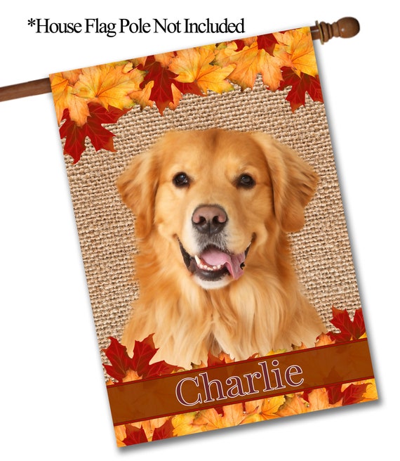 personalized dog flags