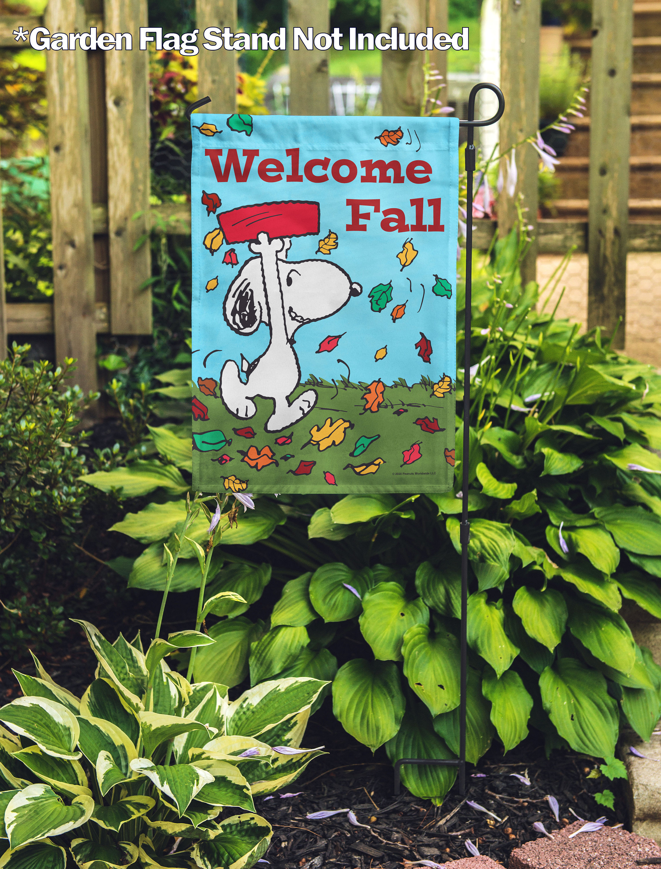 PEANUTS® Fall Snoopy Garden Flag 12.5 x Etsy