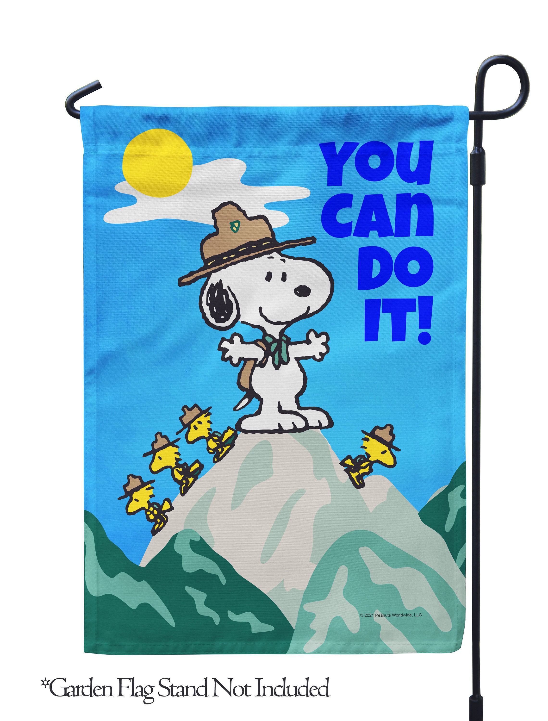 PEANUTS®, PEANUTS® You Can Do It Snoopy – Garden Flag 12.5