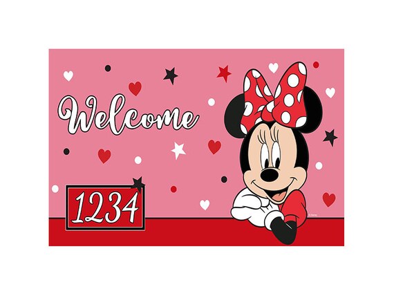 Mailbox Cover, Disney Minnie Mouse Welcome Magnetic Mailbox Cover