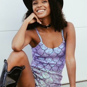 Pastel Sequin Top Etsy UK