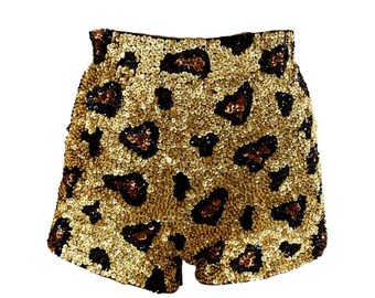 sparkly hot pants