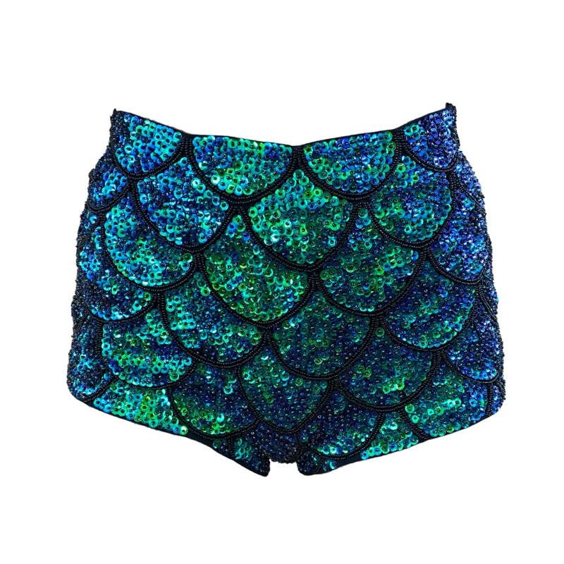 High waisted hotsell mermaid shorts