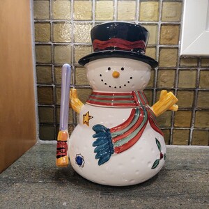 Sango The Sweet Shoppe Jul Snögubbe Kakburk bild 1