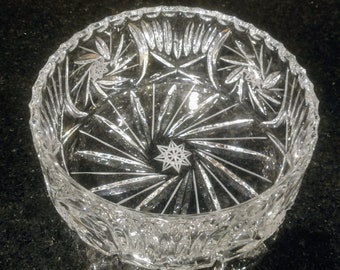 Large Cut Crystal Bowl