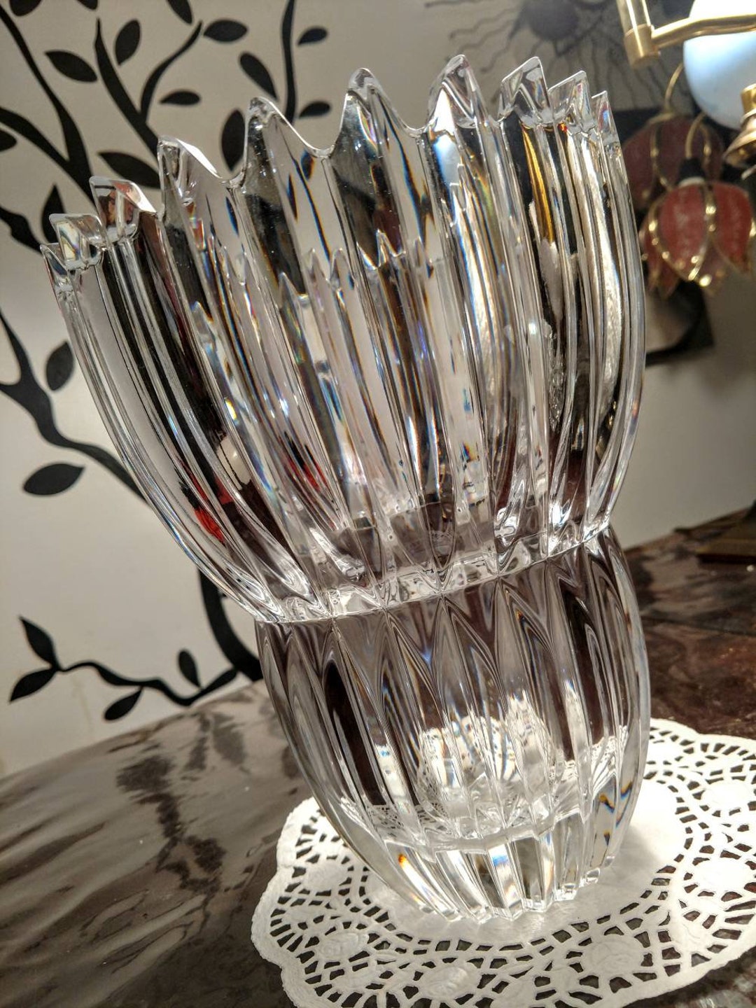美品 ☆ MIKASA クリスタル 花瓶 Mikasa 玻璃花瓶| eBay 花瓶