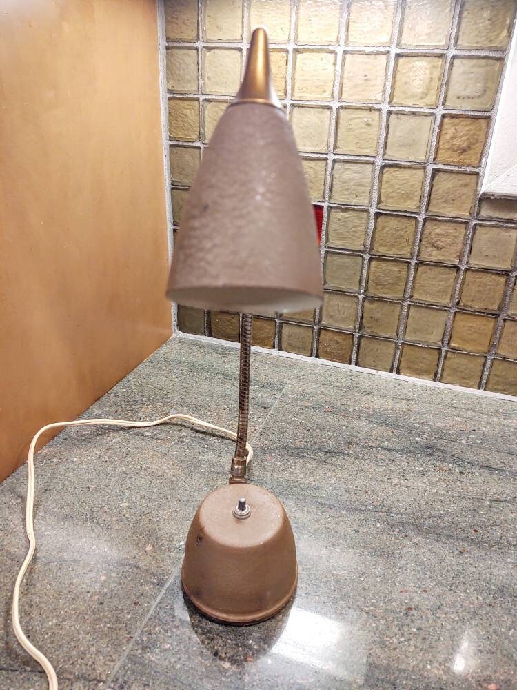 vintage グースネック　デスクランプ　ミッドセンチュリー　アトミック ミッドセンチュリー アトミックイーグル ハイライト グースネック