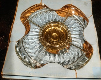 Vintage Two Piece Lazy Susan