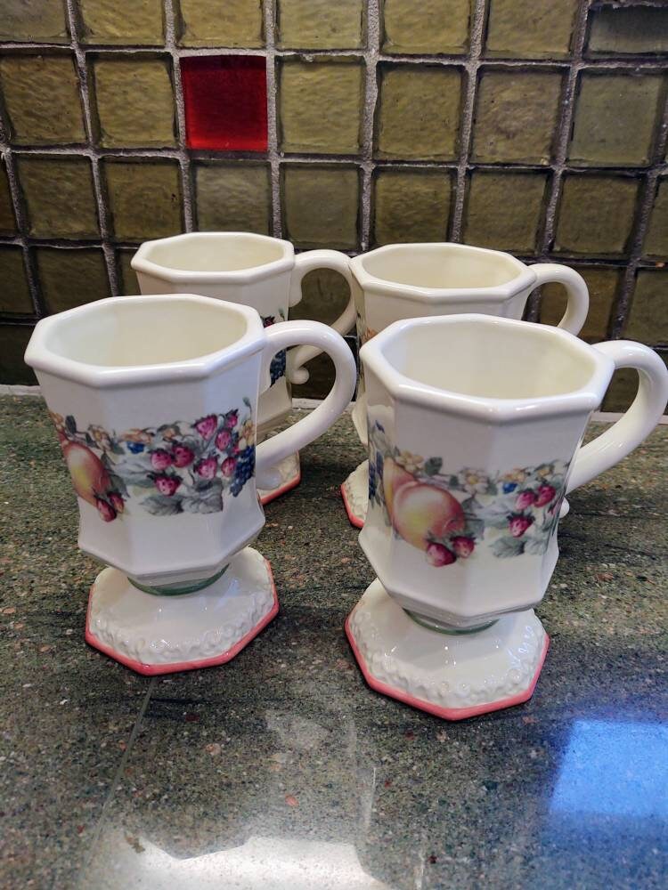 Vintage Avon Sweet Country Harvest Ceramic Dinnerware - Etsy