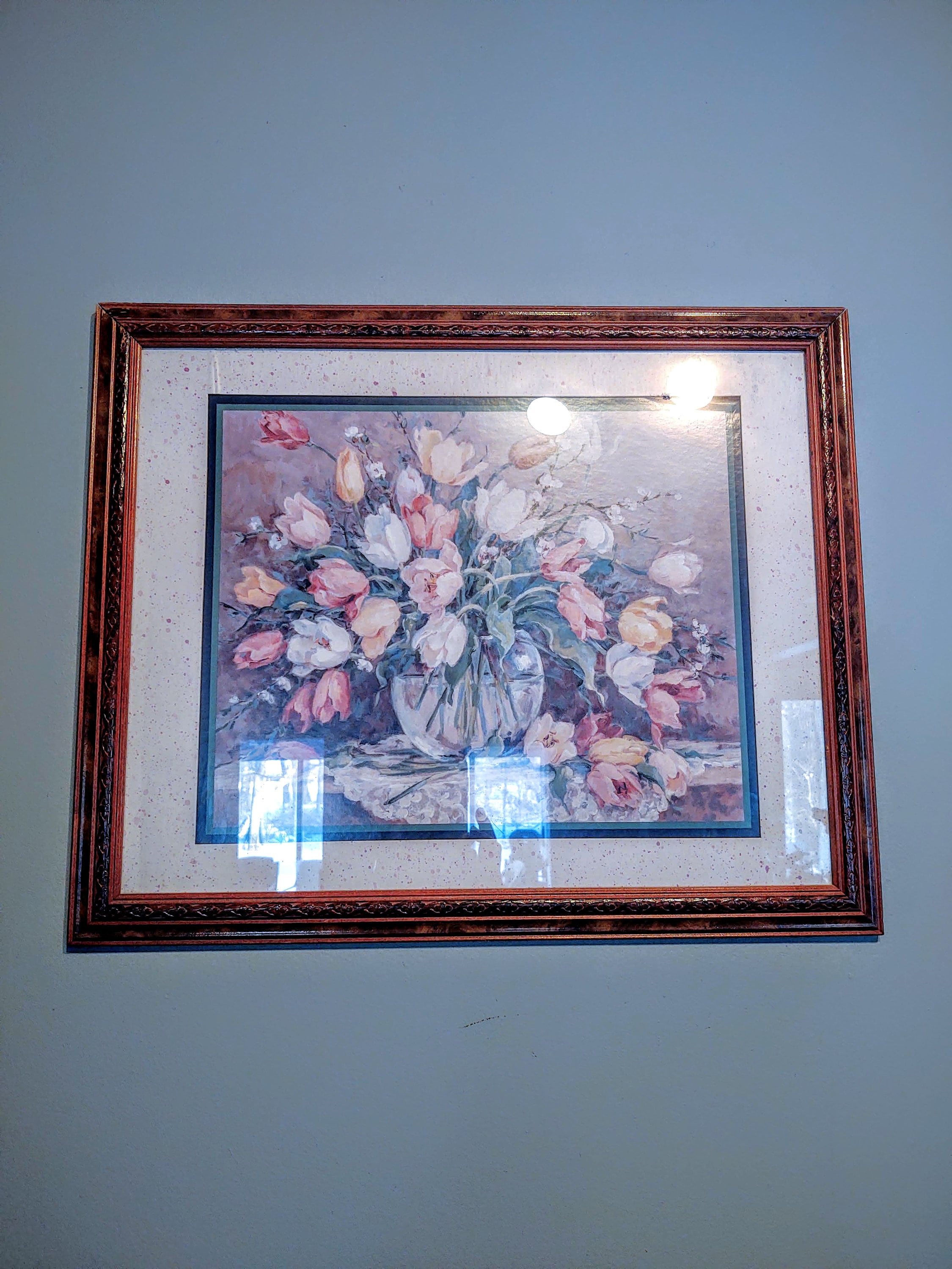 Vintage Barbara Mock Framed Art