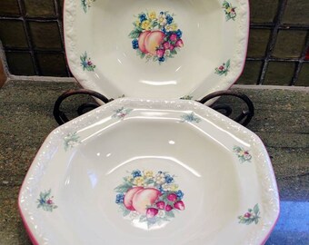 Vintage Avon Sweet Country Harvest Ceramic Dinnerware - Etsy