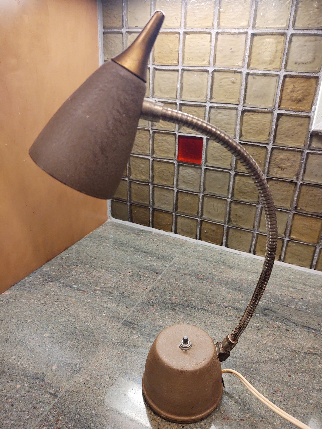 vintage グースネック　デスクランプ　ミッドセンチュリー　アトミック ミッドセンチュリー アトミックイーグル ハイライト グースネック