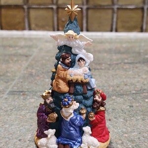 Vintage Hallmark Nativity Tree Ornament