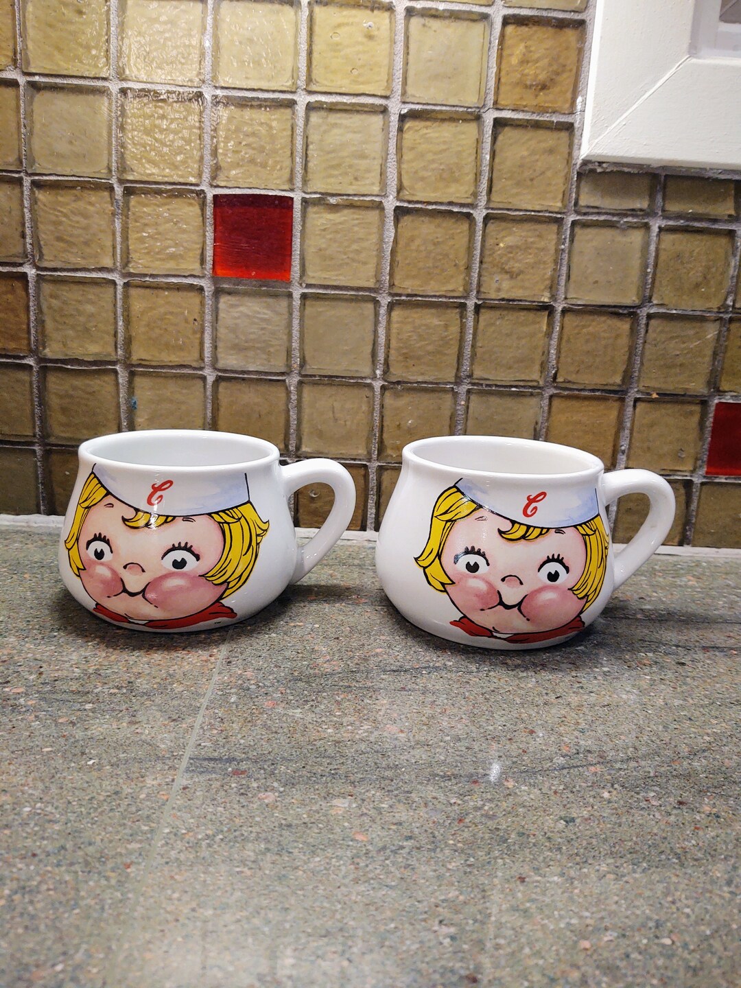 Vintage Campbell's Soup Mugs Etsy