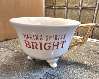 Stoneware Footed Teacup