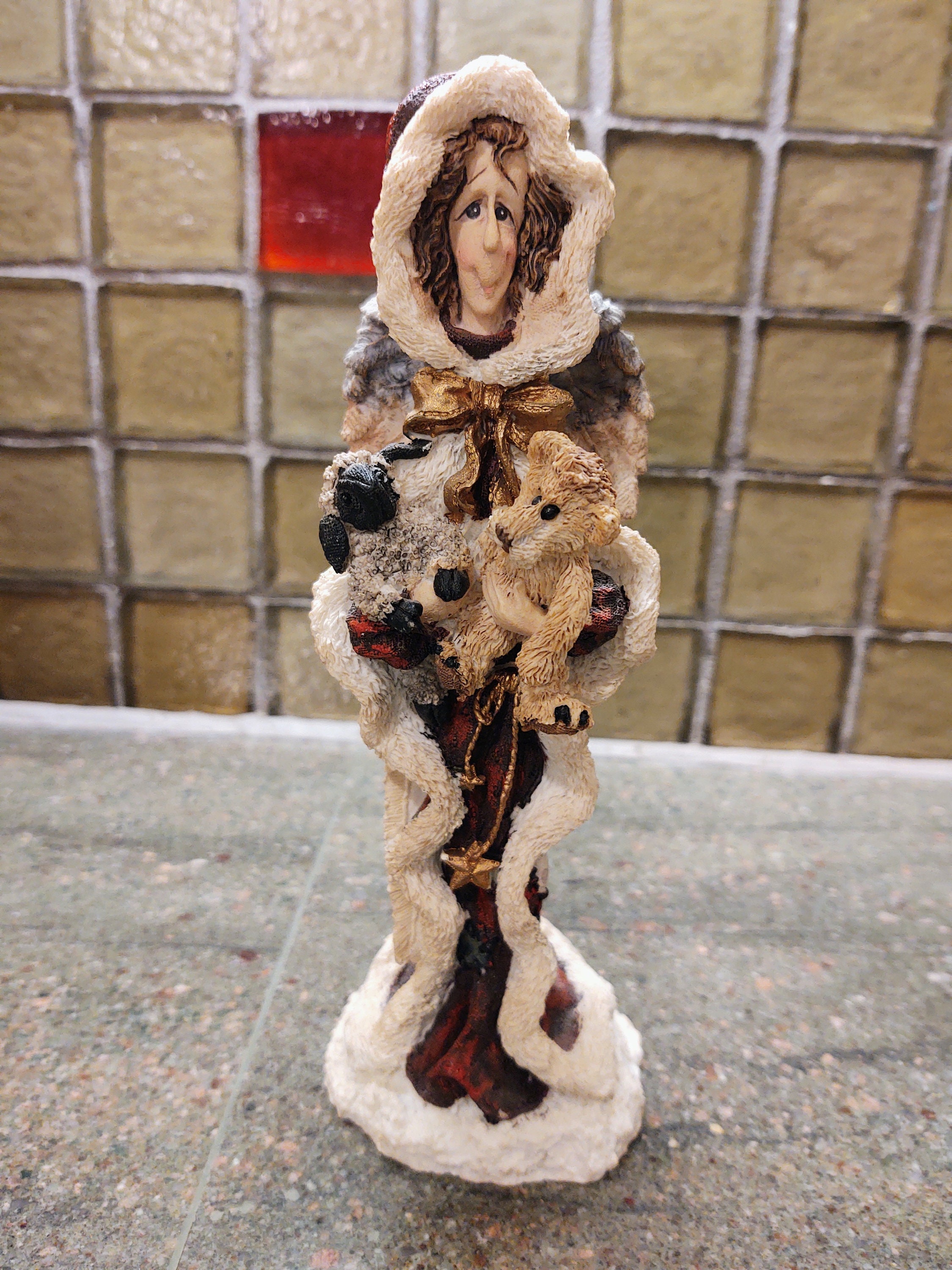 天使のくま 大判ラグ Boys Bears & Friends™ ヴィンテージ