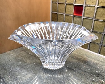 Vintage Mikasa Crystal Bowl Centerpiece