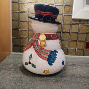 Sango The Sweet Shoppe Jul Snögubbe Kakburk bild 2