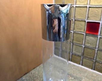 Mid Century Glass Cocktail Pitcher