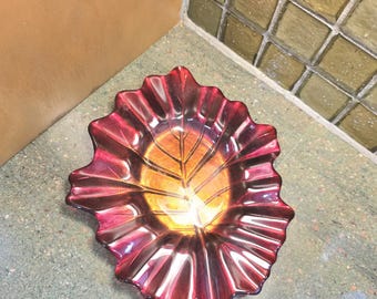 Vintage Partylite Indian Summer Pillar Candle Holder