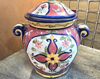 Vintage Pier 1 Imports Vallarta Cookie Jar