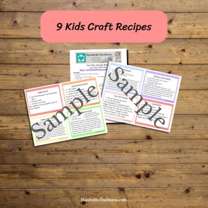 9 kids craft recipes