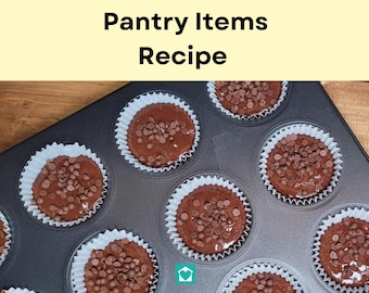 Muffin Recipe From Anything You Have In The Pantry (PDF Print)