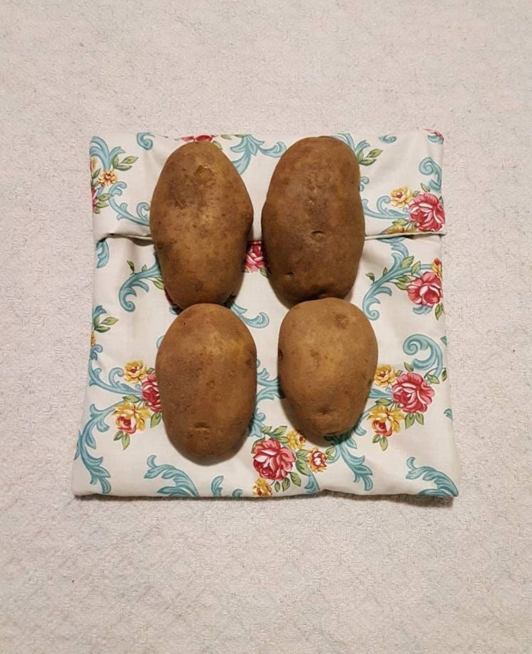 Microwavable Baked Potato Bag, Potato Bag, All Cotton Bag for Cooking