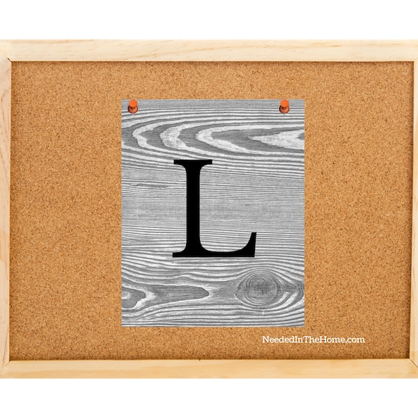 Alphabet Capital Letter L - Dorm Room Decor - Dorm Decor - College Dorm Decor - Dorm Wall Art - Dorm Art - Printable Dorm Decor