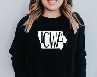 Iowa State Crewneck Sweatshirt: Iowa Clothing Gift