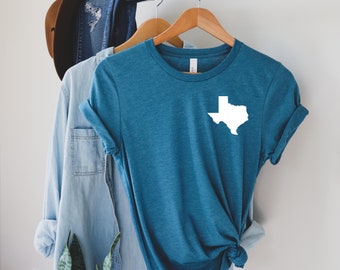 Texas T Shirt Texas State T-Shirt Texas TShirt Texas Gift Idea State of Texas Shirt Texas Tee Texas Apparel Dallas Shirt Houston Shirt