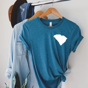 South Carolina T Shirt South Carolina TShirt South Carolina Tee South Carolina Apparel SC Gifts SC Housewarming South Carolina State Gifts