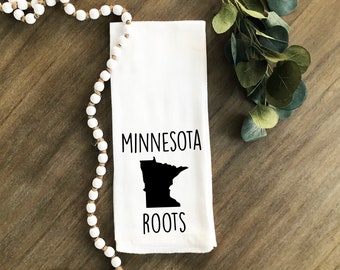 Minnesota Tea Towel, Minnesota Gifts, Flour Sack Towel, Funny Tea Towel, Farmhouse Decor, Dish Towel, Hostess Gift, Housewarming Gift