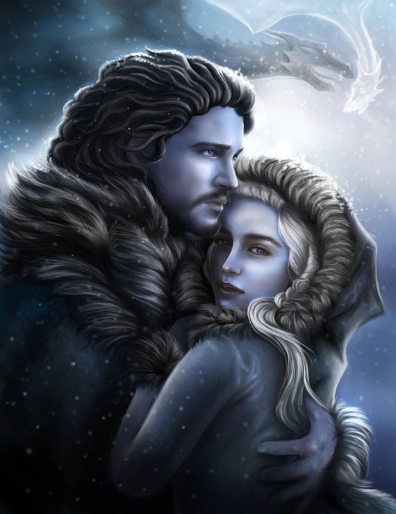 Cross Stitch Game Of Thrones Jon Snow Count Scheme For Cross Etsy