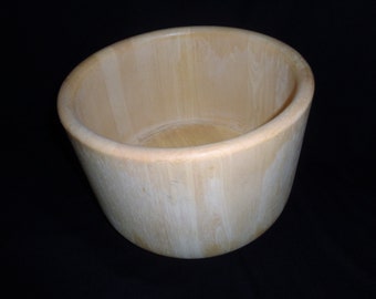 Vintage Dansk Large Salad Wood Bowl in great condition. Mod Mid Century Wine or Ice Bucket