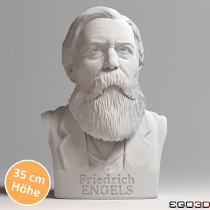 Friedrich Engels 35 cm bust - Busts with personality