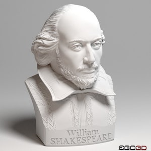 William Shakespeare 35 cm Büste BÜSTEN MIT PERSÖNLICHKEIT Bild 5