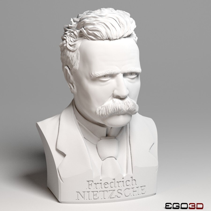 Friedrich Nietzsche 35 Cm Bust Busts With Personality - Etsy