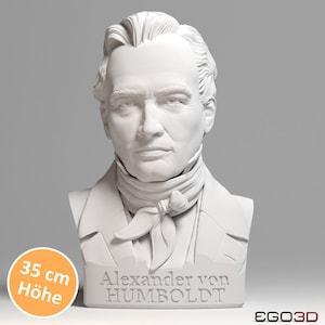 Alexander von Humboldt 35 cm bust - Busts with personality