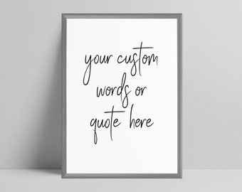Bedroom quotes | Etsy UK