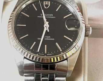 Vintage Tudor Prince Oyster Date Watch Rotor Self-Winding Unisex Ref:72000